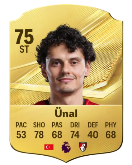 Ünal 75 Common ST FC 26 card