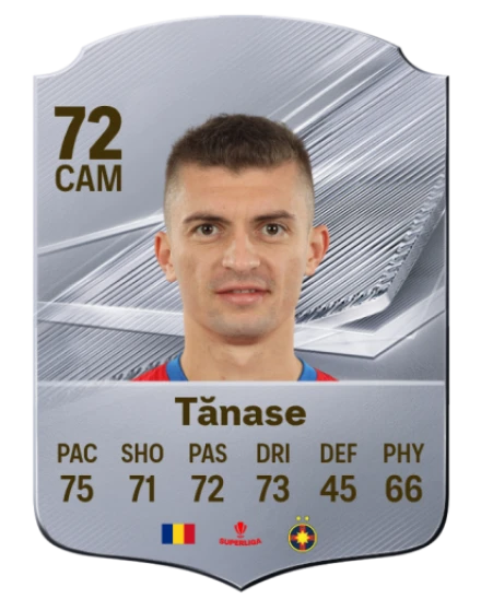 Tănase 72 Rare CAM FC 26 card