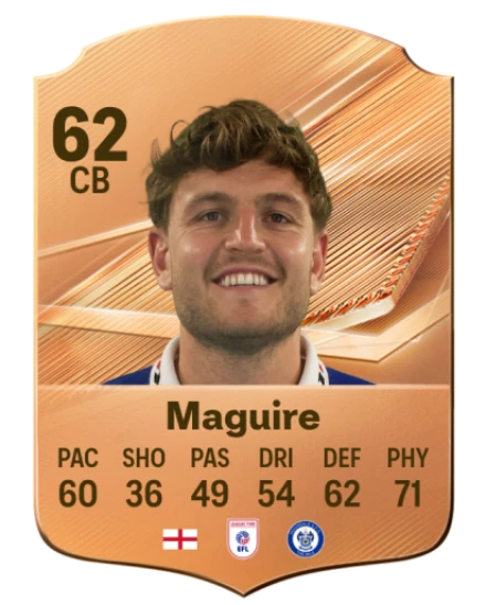 Maguire 62 Common CB FC 26 card