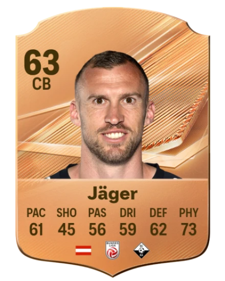 Jäger 63 Bronze CB FC 27 card