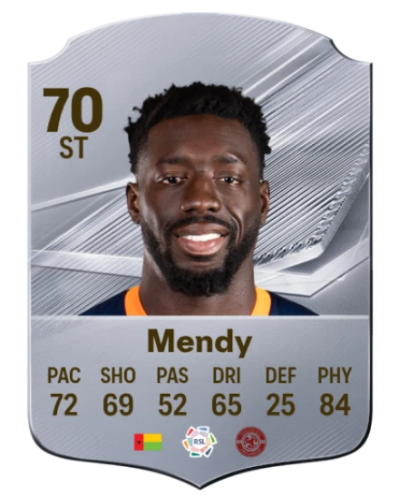 Mendy 70 Common ST FC 26 card