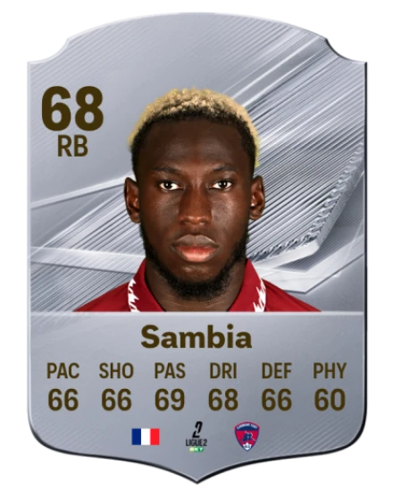 Sambia 68 Common RB FC 26 card