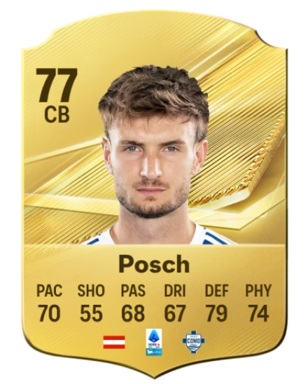 Posch 77 Common CB FC 26 card