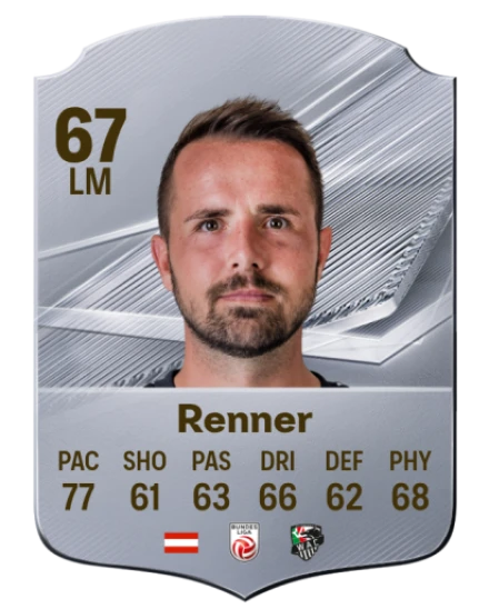 Renner 67 Common LM FC 26 card