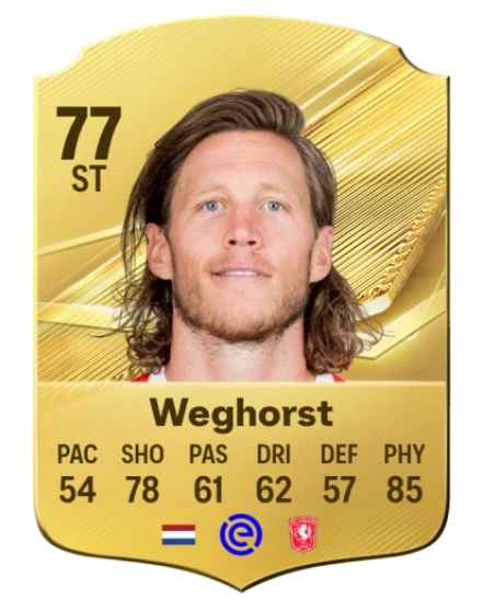 Weghorst 77 Common ST FC 26 card