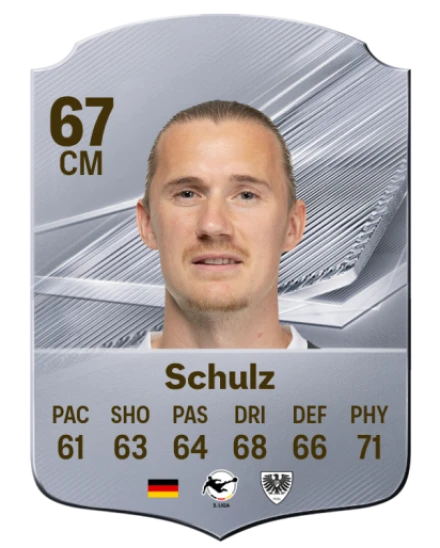 Schulz 67 Common CM FC 26 card