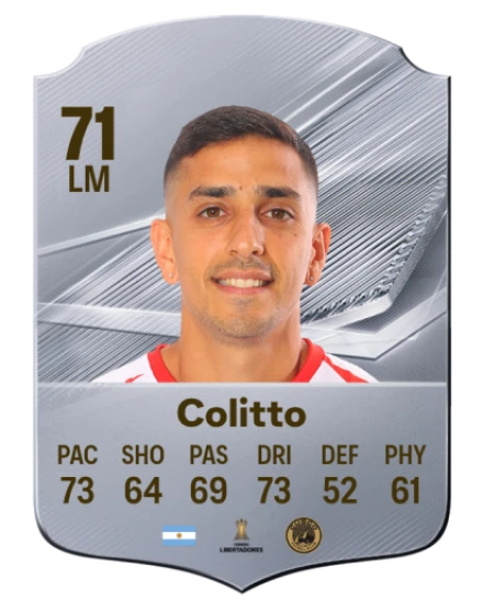 Colitto 71 Common LM FC 26 card