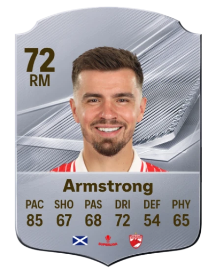 Armstrong 72 Common RM FC 26 card