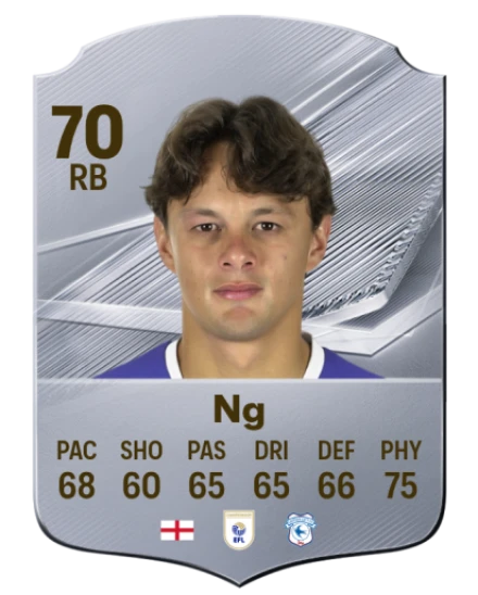 Ng 70 Common RB FC 26 card
