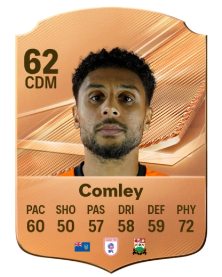 Comley 62 Common CDM FC 26 card