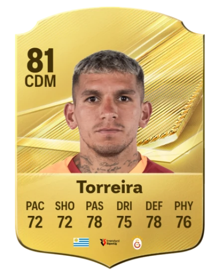 Torreira 81 Common CDM FC 26 card