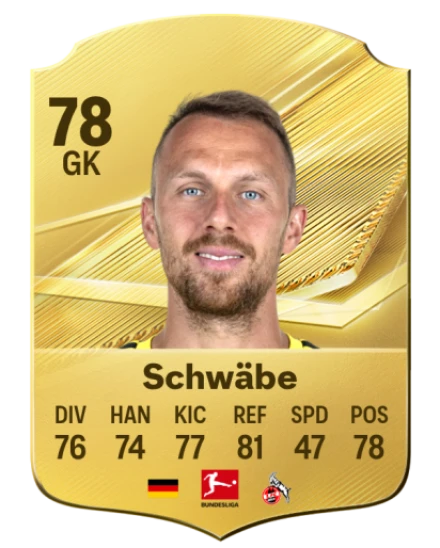 Schwäbe 78 Common GK FC 26 card