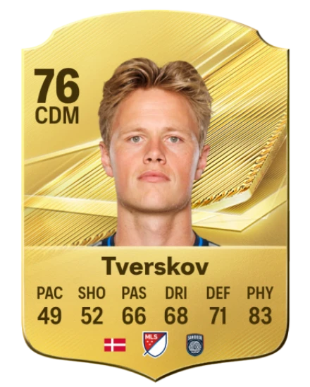 Tverskov 76 Common CDM FC 26 card
