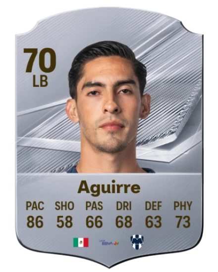 Aguirre 70 Common LB FC 26 card