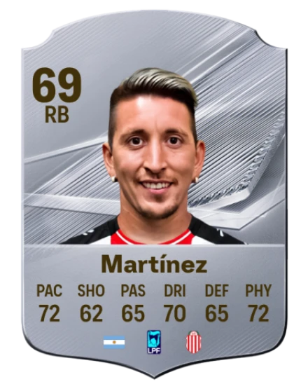 Martínez 69 Common RB FC 26 card