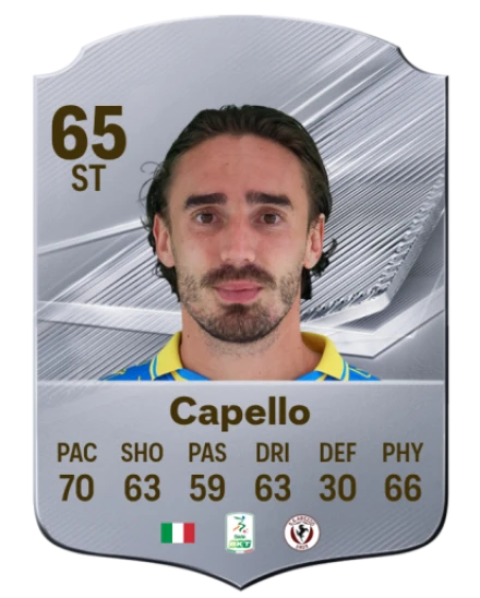 Capello 65 Silver ST FC 27 card