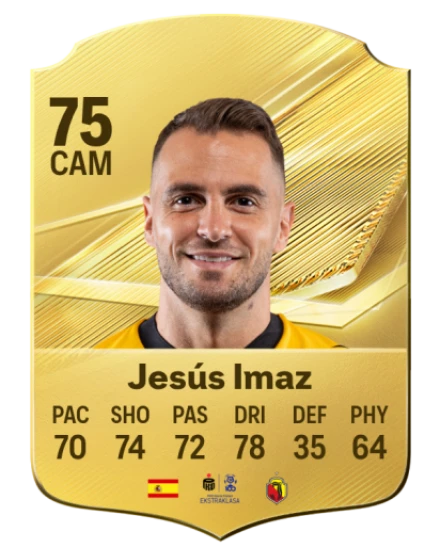 Jesús Imaz 75 Common CAM FC 26 card