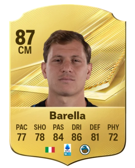 Barella 87 Common CM FC 26 card