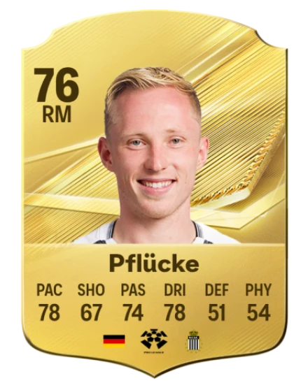 Pflücke 76 Common RM FC 26 card