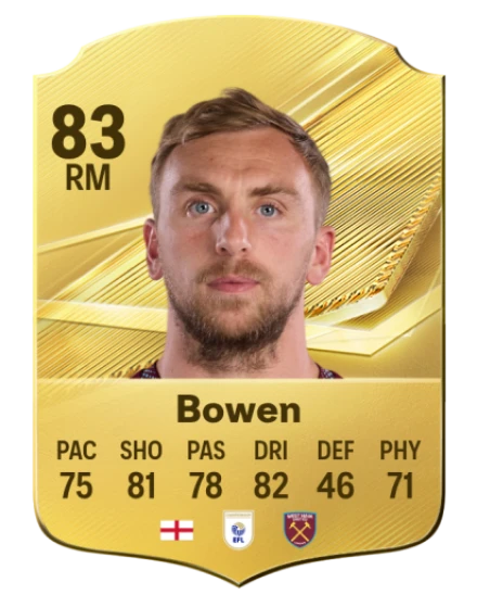 Bowen 83 Common RM FC 26 card