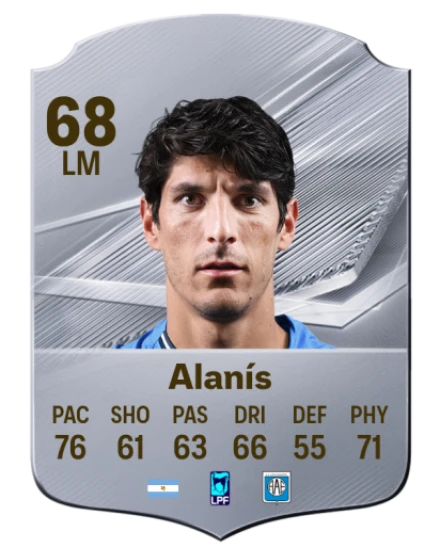 Alanís 68 Common LM FC 26 card