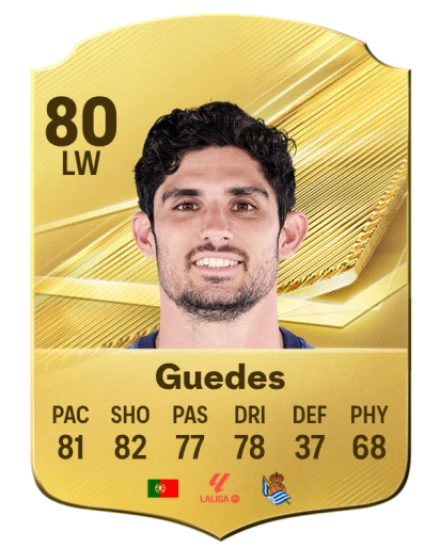 Guedes 80 Common LW FC 26 card