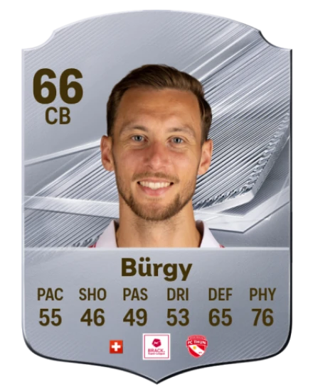 Bürgy 66 Common CB FC 26 card
