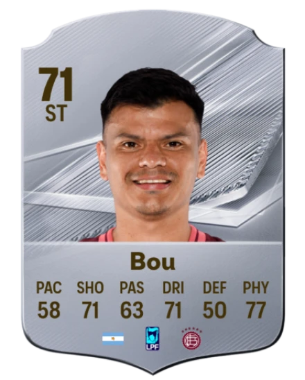 Bou 71 Rare ST FC 26 card