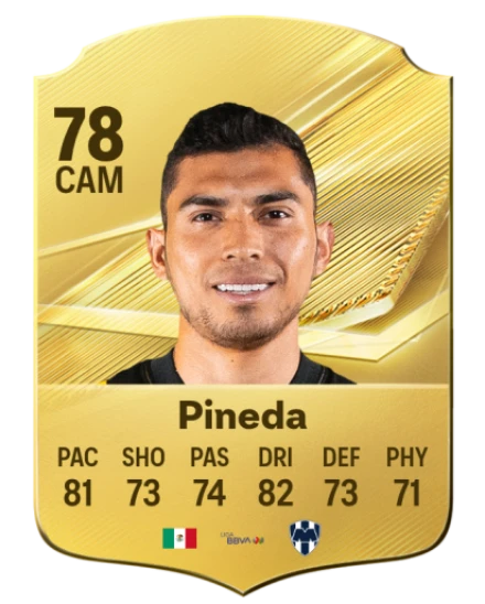 Pineda 78 Common CAM FC 26 card