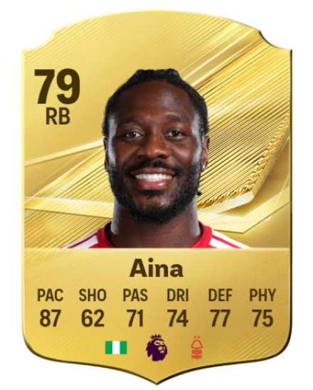 Aina 79 Common RB FC 26 card