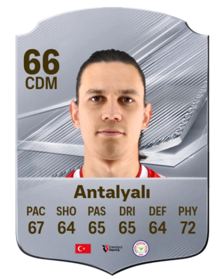 Antalyalı 66 Common CDM FC 26 card