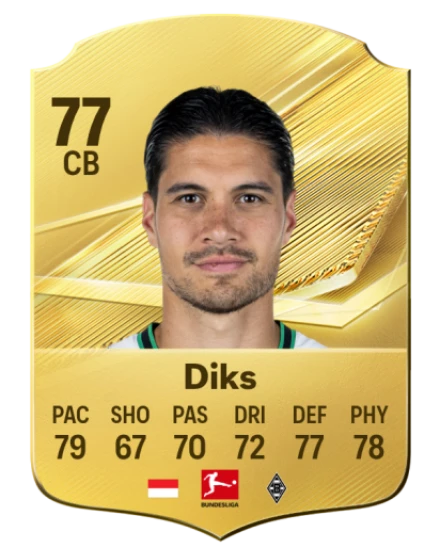 Diks 77 Common CB FC 26 card