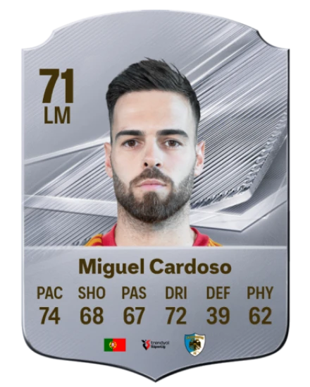 Miguel Cardoso 71 Common LM FC 26 card