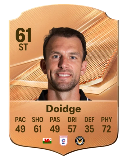 Doidge 61 Common ST FC 26 card
