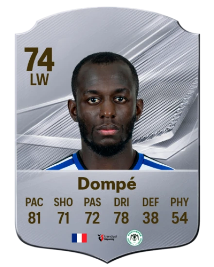 Dompé 74 Rare LW FC 26 card
