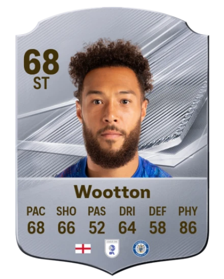 Wootton 68 Common ST FC 26 card