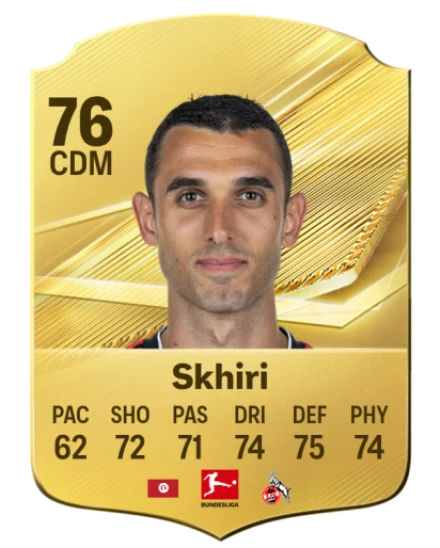 Skhiri 76 Common CDM FC 26 card