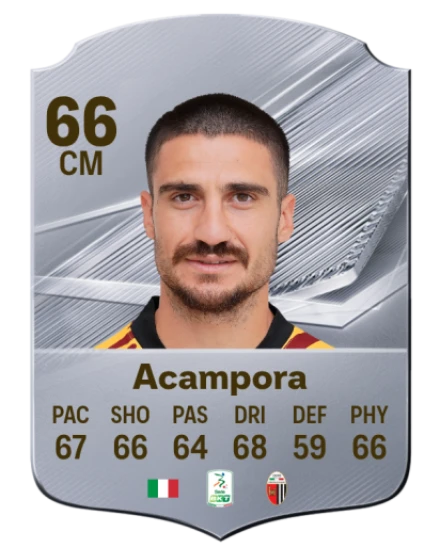 Acampora 66 Silver CM FC 27 card