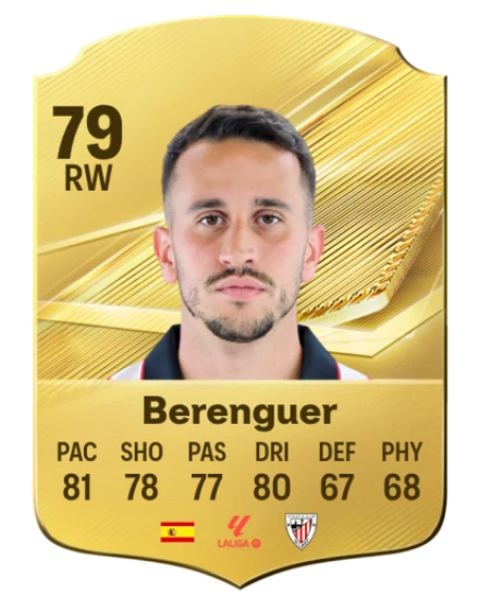 Berenguer 79 Common RW FC 26 card