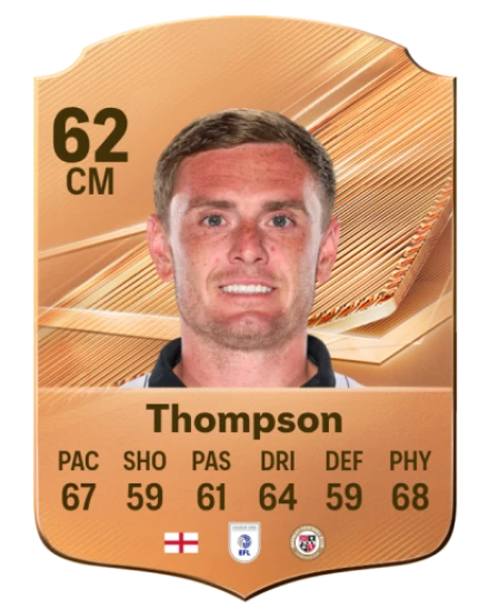 Thompson 62 Common CM FC 26 card