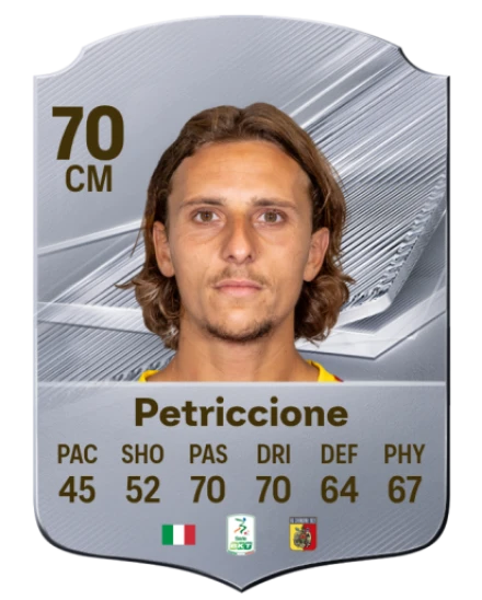 Petriccione 70 Common CM FC 26 card