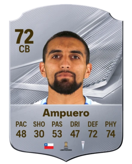 Ampuero 72 Common CB FC 26 card
