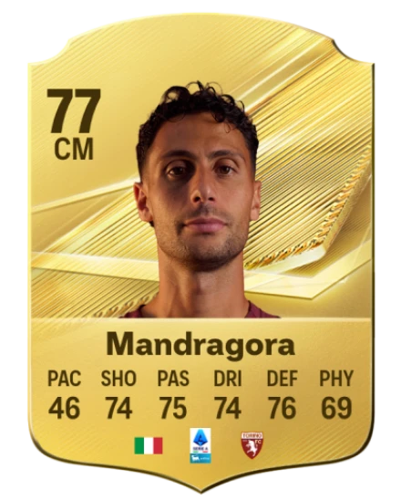 Mandragora 77 Rare CM FC 26 card