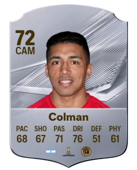 Colman 72 Common CAM FC 26 card