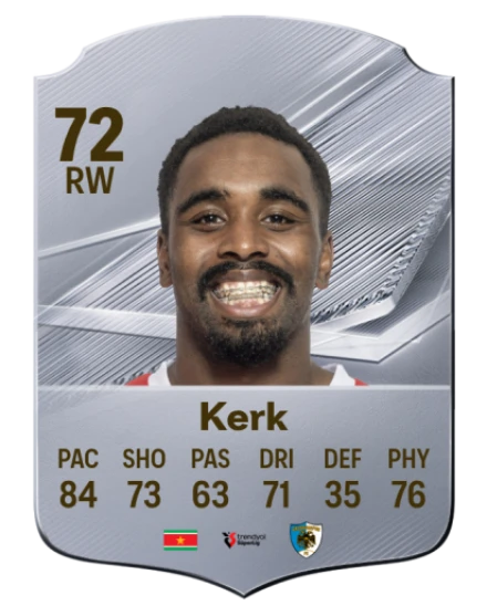 Kerk 72 Common RW FC 26 card