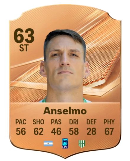 Anselmo 63 Bronze ST FC 27 card