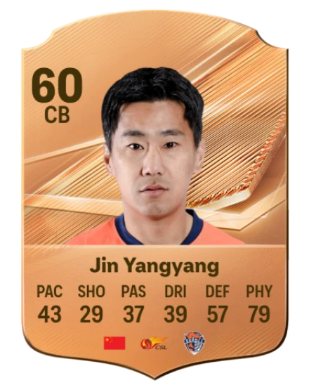 Jin Yangyang 60 Common CB FC 26 card