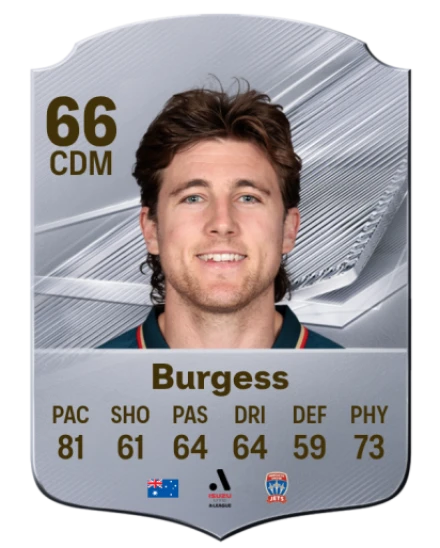 Burgess 66 Common CDM FC 26 card