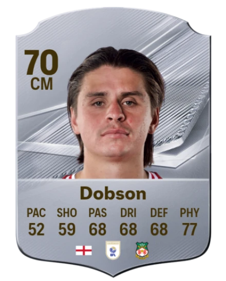 Dobson 70 Silver CM FC 27 card