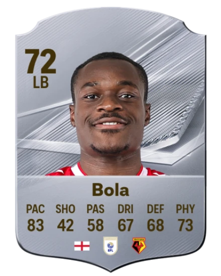 Bola 72 Common LB FC 26 card